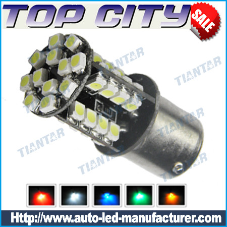 Topcity Newest Euro Error Free Canbus 1156 44SMD 3528 Canbus 7LM Cold white - Canbus